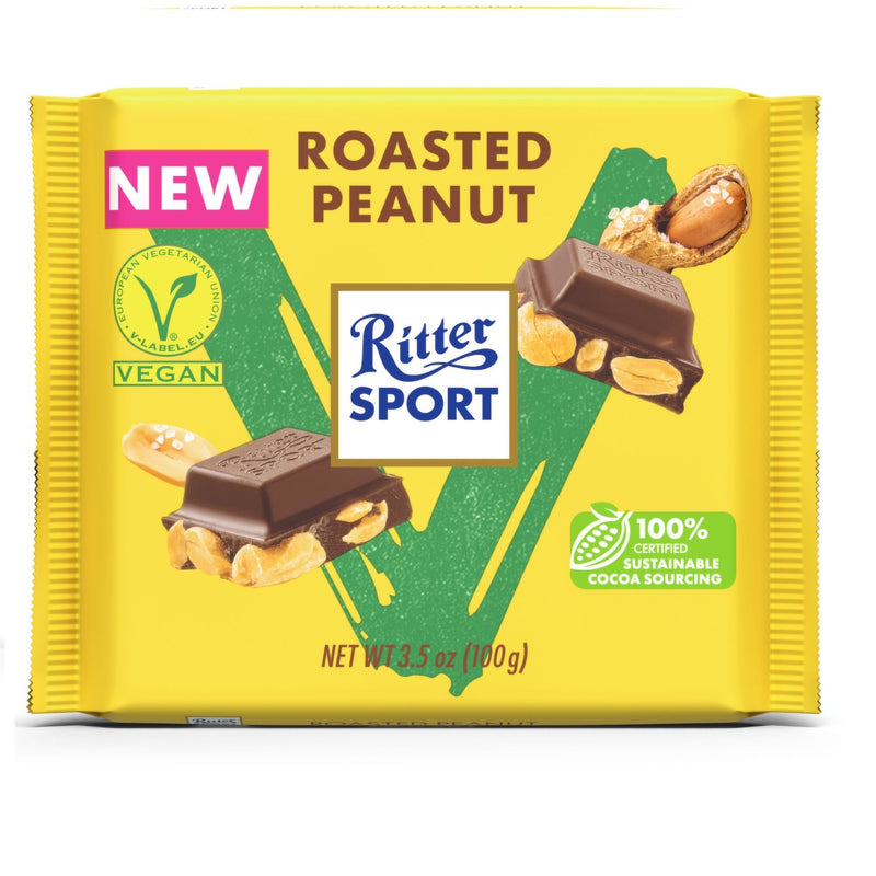 RITTER VEGAN CHOC RST PEANUT [100 G]