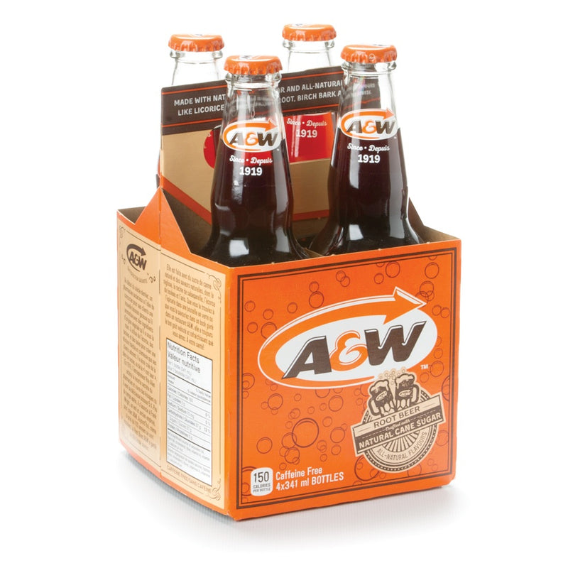 A&W ROOT BEER [4 pkg]