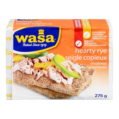 WASA CRISPBREAD HEARTY RYE [275 G]