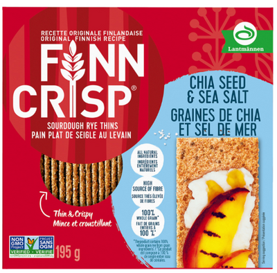 FINN CRISP CHIA SEED SALT THIN [195 G]