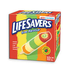 LIFSAVERS ICE POPS [10 pcs]