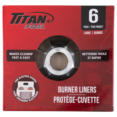 TITAN BURNER LINER LARGE [6 PK]