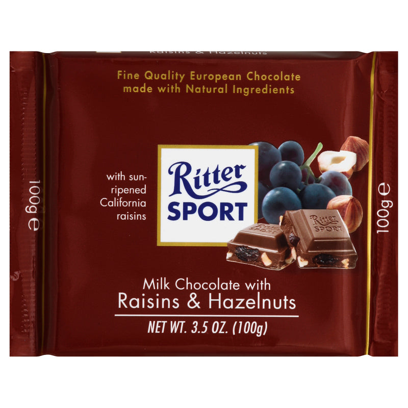 RITTER RAISIN & HAZELNUT CHOC [100 G]