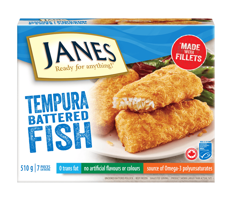 JANE TEMPURA UNCOOKED POLLOCK [510 G]
