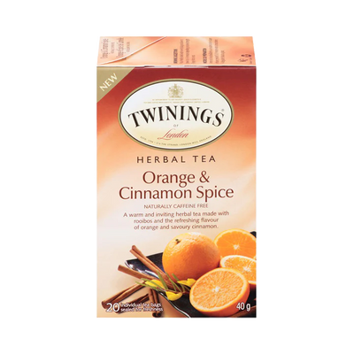 TWINING ORANGE CINNAMON SPICE [20 BAGS]