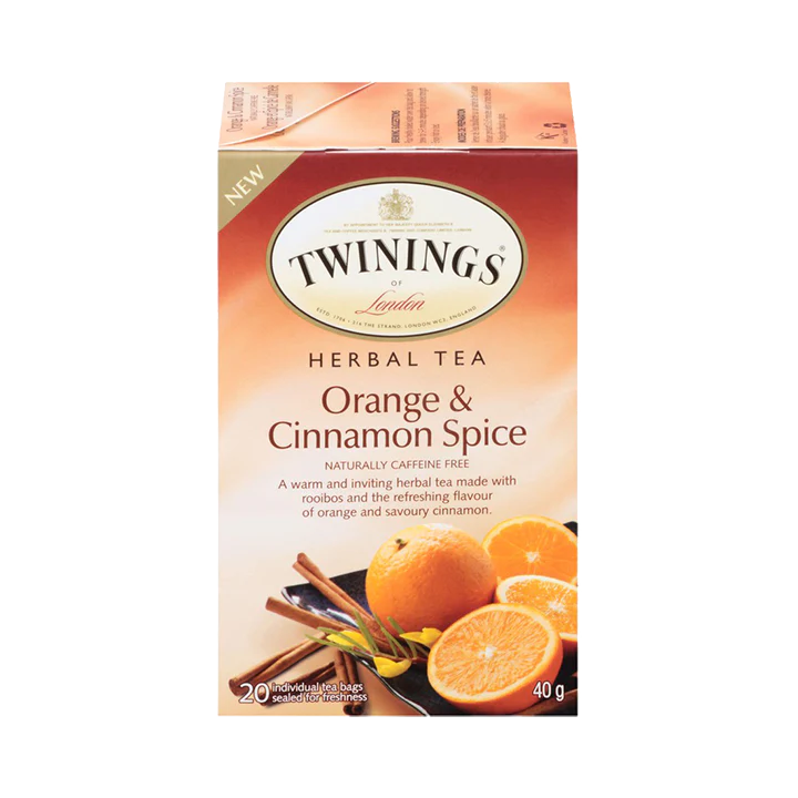 TWINING ORANGE CINNAMON SPICE [20 BAGS]