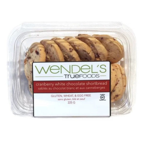 WENDELS GF CRAN SHORTBREAD [225 G]