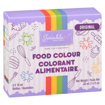 TWINKLE FOOD COLOUR ORIGINAL [4 pkg]