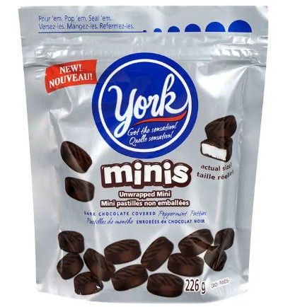 YORK PEPPERMINT MINIS, 226g