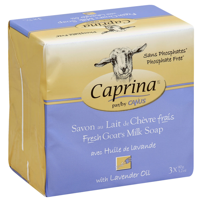 CAPRINA GOATS SOAP LAVENDER [3 PK]