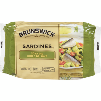 BRUNSWICK SARDINES IN OIL [106 G]