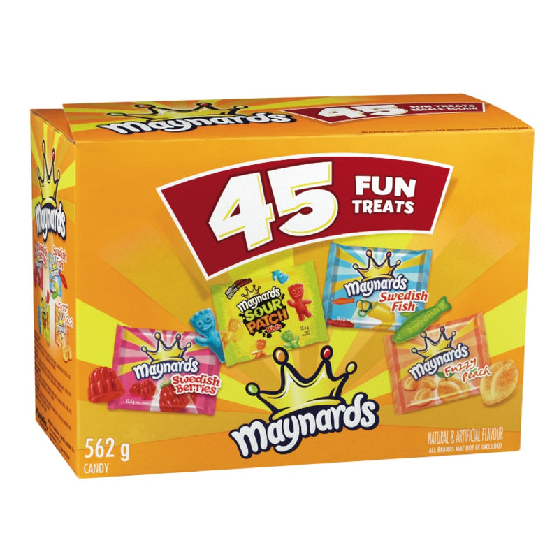 MAYNARDS FUN TREATS ASST [45 pcs]