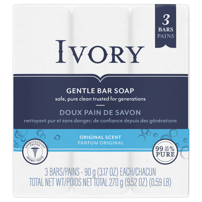 IVORY BAR SOAP [3 PACK]