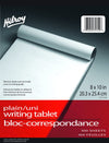 HILROY PLAIN WRITING PAD [8 x 10]
