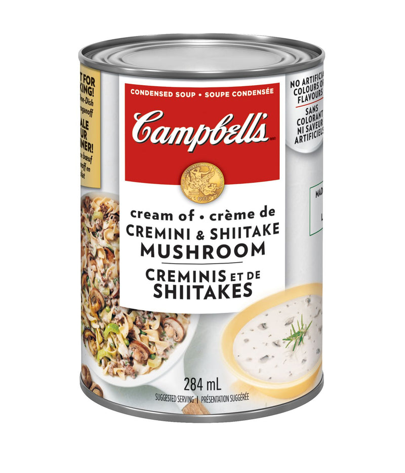 CAMPBELLS CREAM OF CREMINI & SHIITAKE SOUP [284 ML]