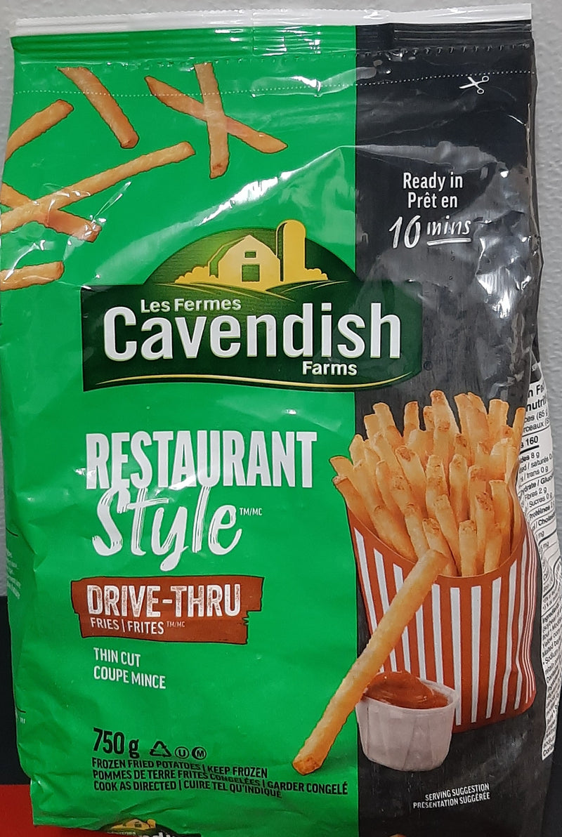 CAVENDISH RESTAURANT FRIES [750 G]