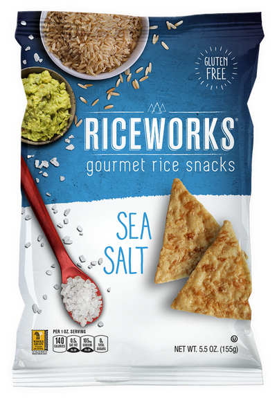 RICE WORKS SEA SALT CRISPS [155 G]
