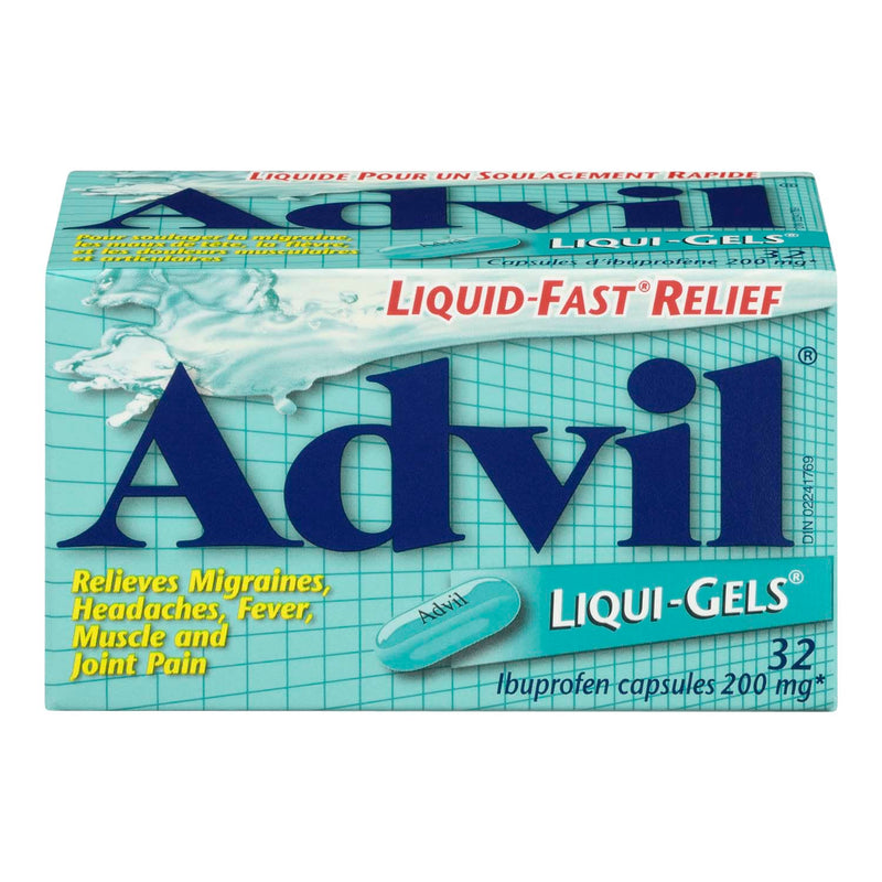 ADVIL IBUPROPHEN  LIQUID GELS [32 S]