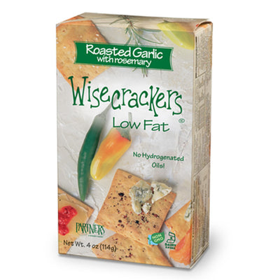 WISECRACKERS GARLIC ROSEMARY [114 G]