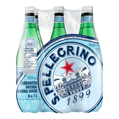 SAN PELLEGRINO MINERAL WATER [6 pcs]