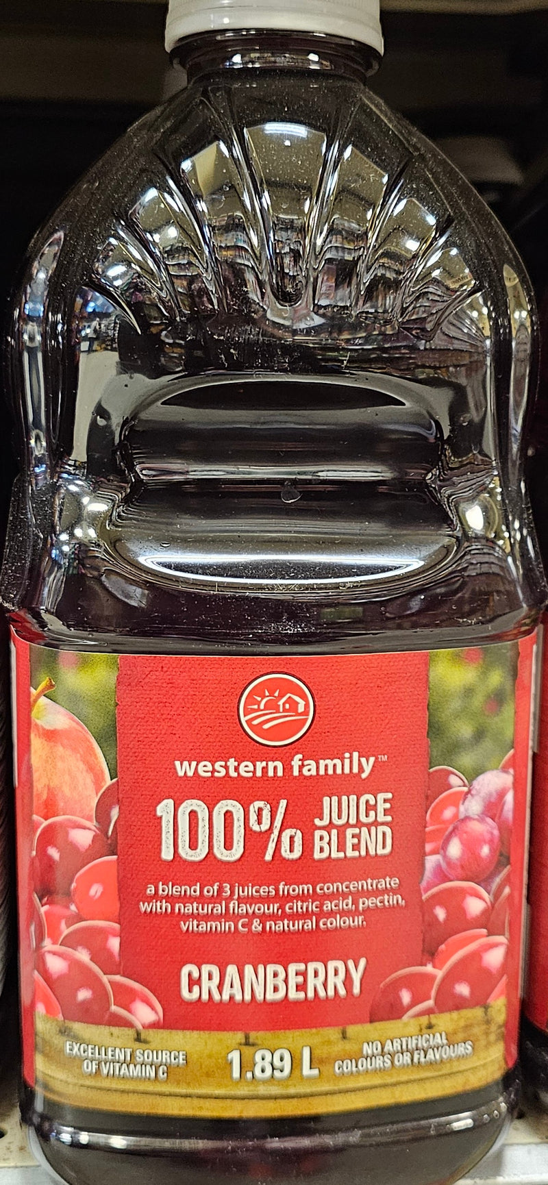 WF CRANBERRY JUICE [1.89 ltr]