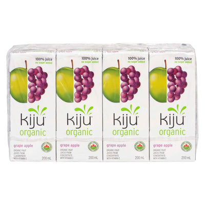 KIJU ORG APPLE GRAPE JUICE [4 x200M]