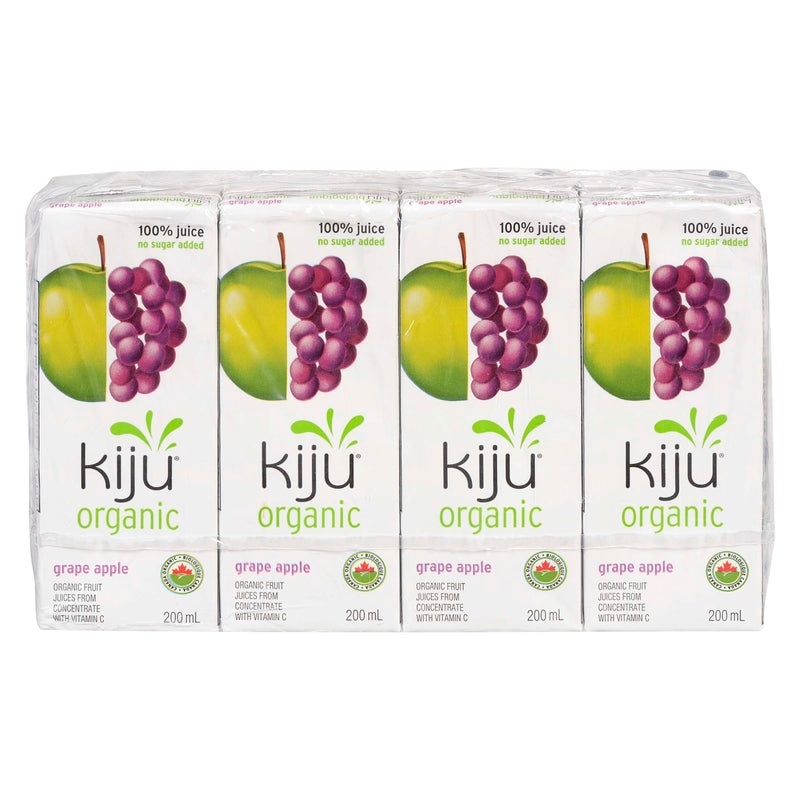 KIJU ORG APPLE GRAPE JUICE [4 x200M]