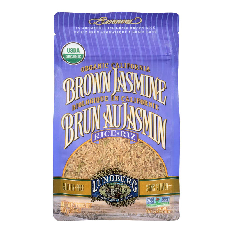 LUNDBERG ORG  BR. JASMINE RICE [907 G]