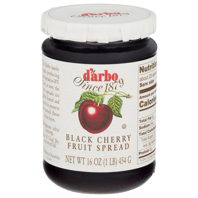 D'arbo Black Cherry Deluxe Spread, 454 g, 454 g