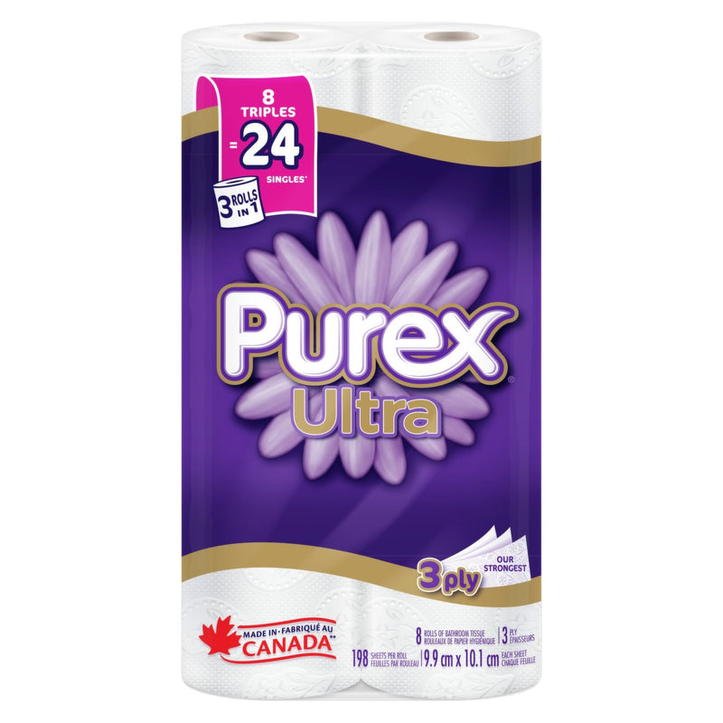PUREX ULTRA TRIPLE TISSUE [8 ROLL]