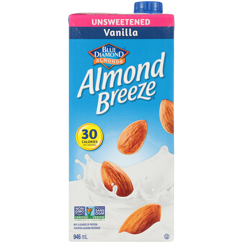 ALMOND BREEZE UNSWEET VANILLA [946 ML]