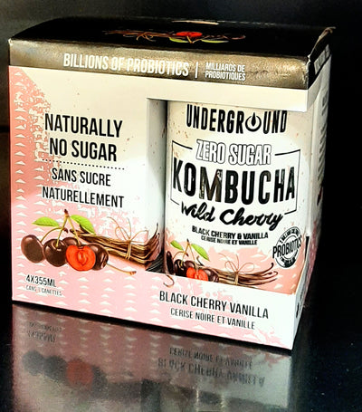 UG WILD CHERRY KOMBUCHA [4 ea]