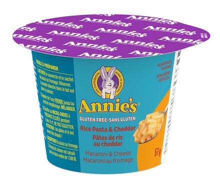 ANNIES GF RICE PASTA & CHEDDAR [57 G]