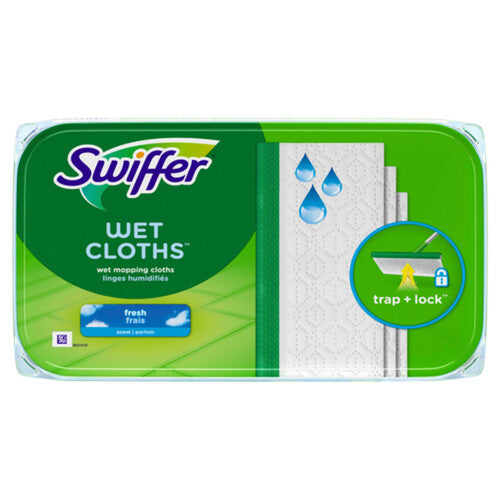 SWIFFER WET MOPPING CLOTHS [12 S]