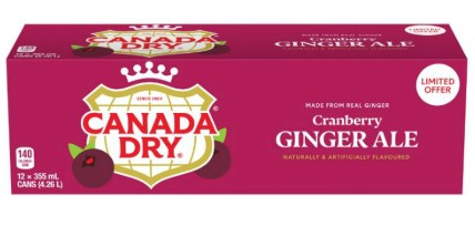 CANADA DRY CRAN GINGERALE12PK [12 PACK]