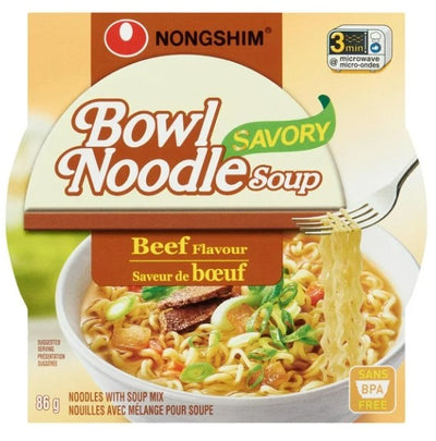 NONG SHIM BEEF NOODLE BOWL [86 G]