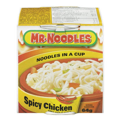 MR NOODLES SPICY CHICKEN  CUP [64 G]