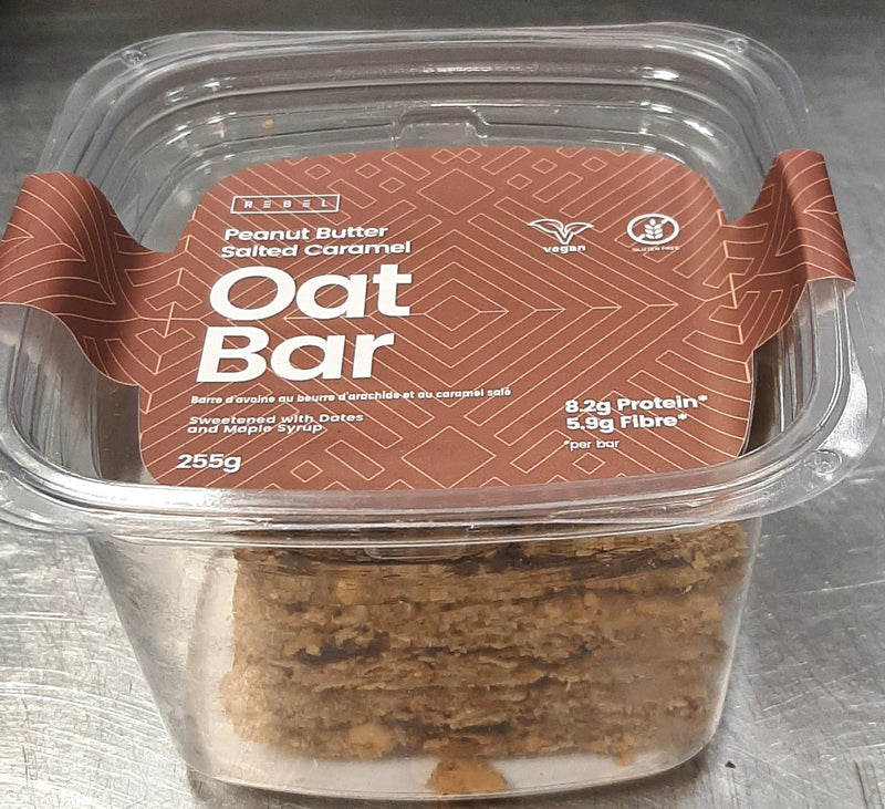 REBEL PB CARAMEL OAT BAR [255 g]