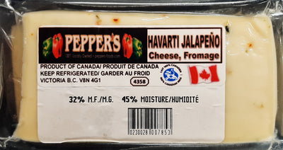 PEPPER'S OWN CHEESE Jalapeno Havarti