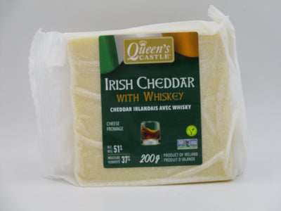 QUEENS IRISH WHISKEY CHEDDAR [200 G]