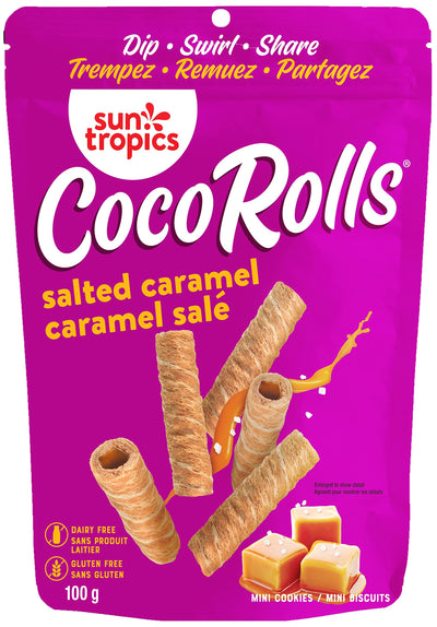 SUNTROPICS COCO ROLLS CARAMEL [100 G]