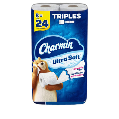 CHARMIN ULTRA SOFT TRPL ROLL [8 ROLL]