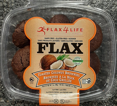 FLAX 4 LIFE GF BROWNIES Toasted Coconut, 198g