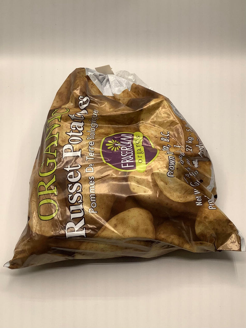 ORG RUSSET POTATOES [5 LB]