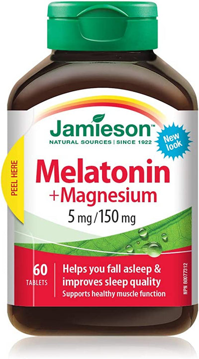 JAMIESON MELATONIN + MAG [60 pcs]