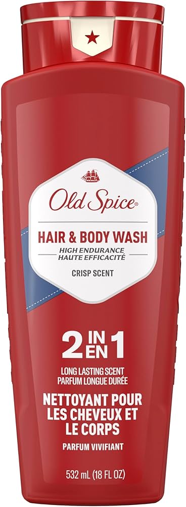 OLD SPICE HE SHAMPOO/BODYWASH [532 ML]