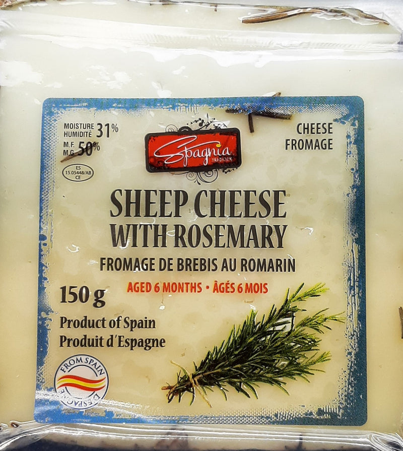 SHEEP CHEESE WITH ROSEMARY [150 G]