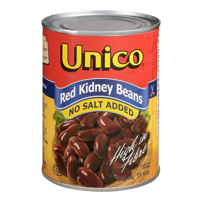 UNICO NO SALT KIDNEY BEANS [540 ML]
