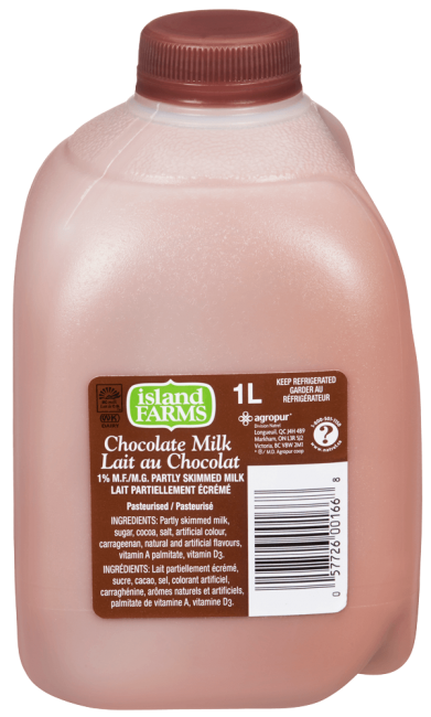 ISLAND FARMS CHOCOLATE MILK [1 L JUG]