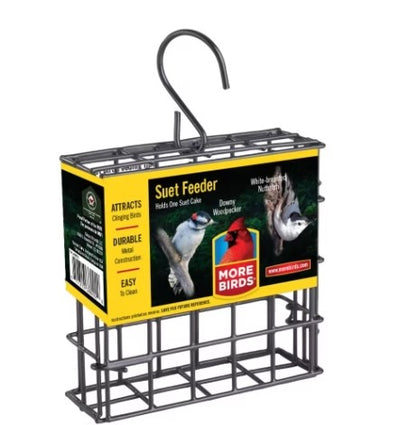 MORE BIRDS SUET FEEDER [1 ea]